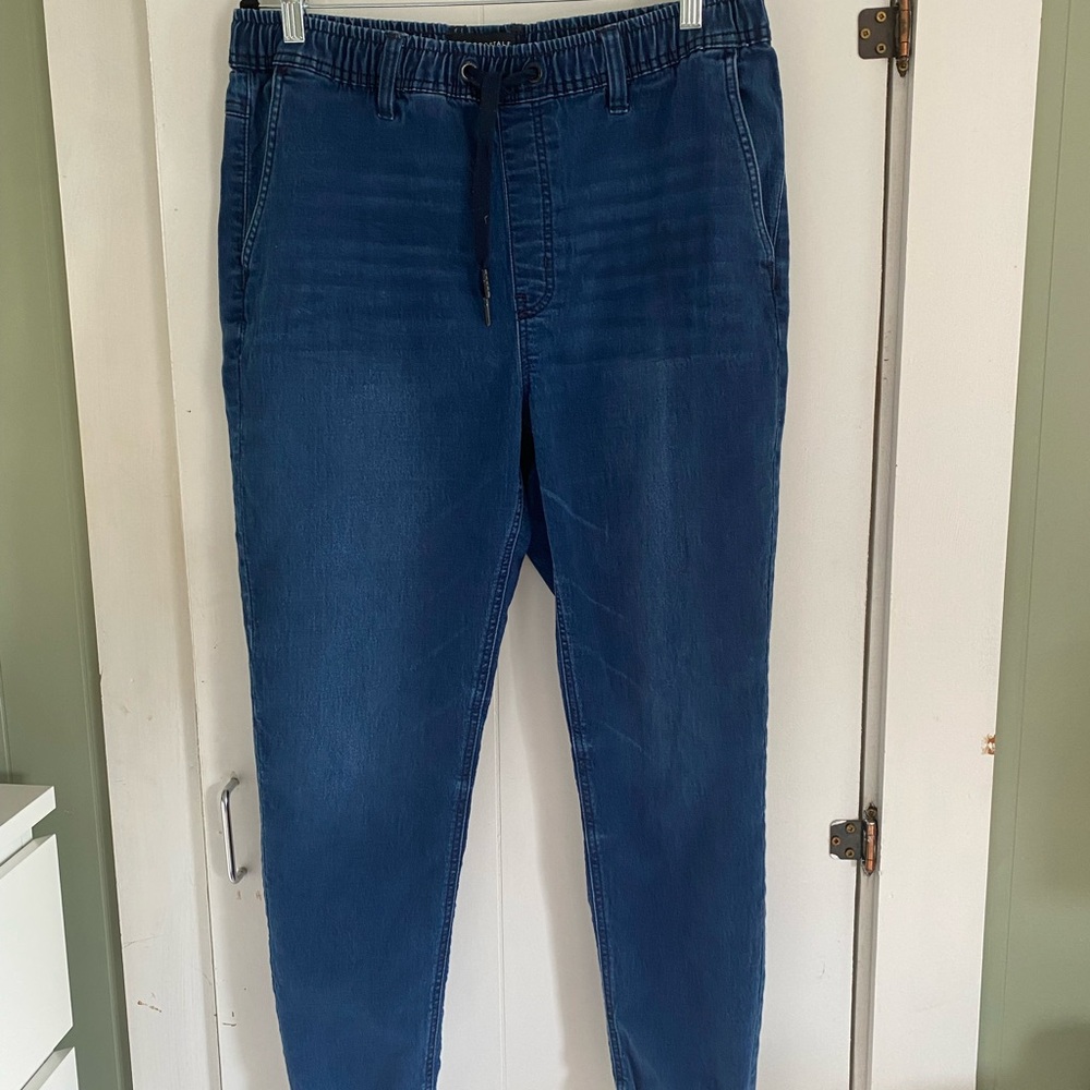 Aeropostale Light Blue Denim Joggers